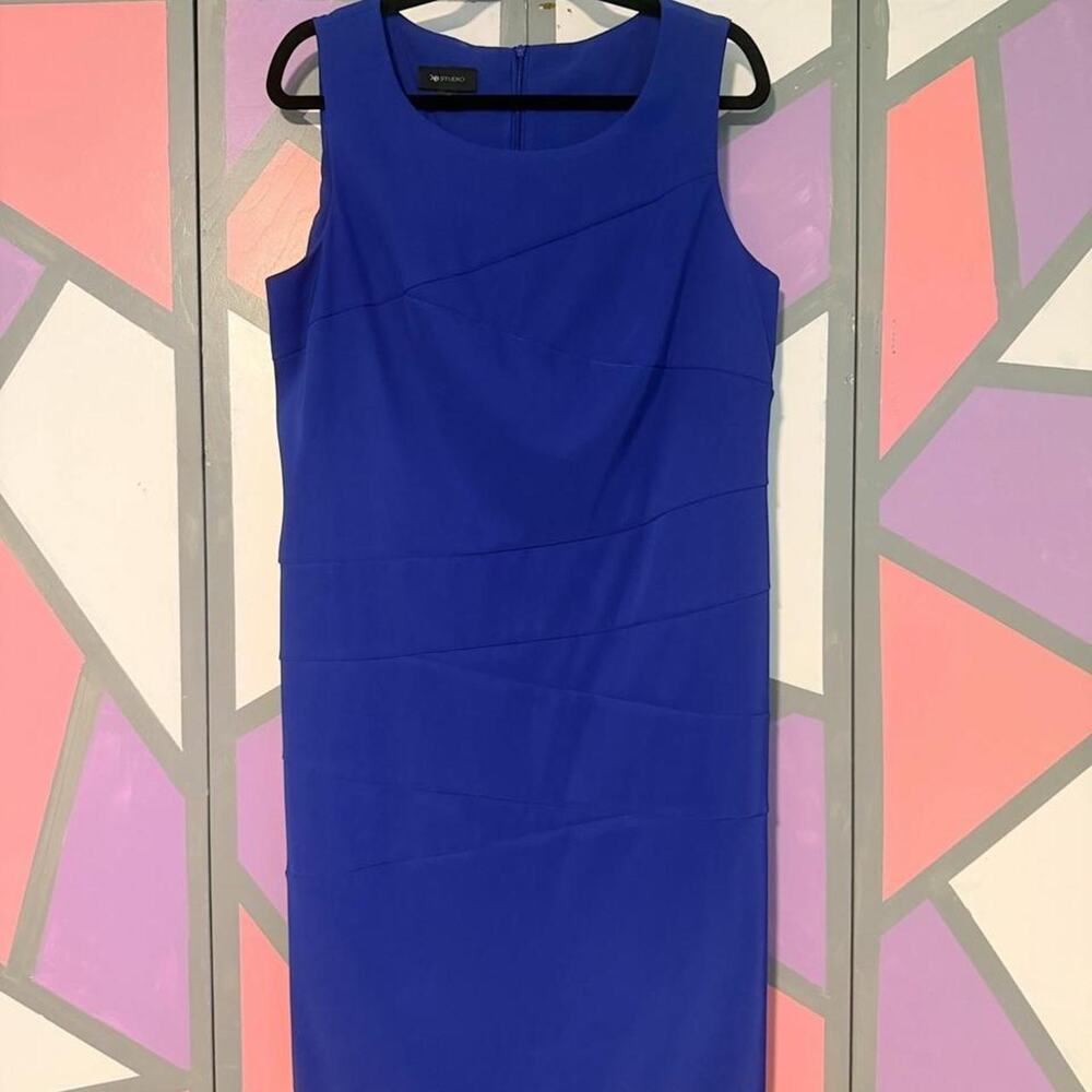 Ab studio blue dress size